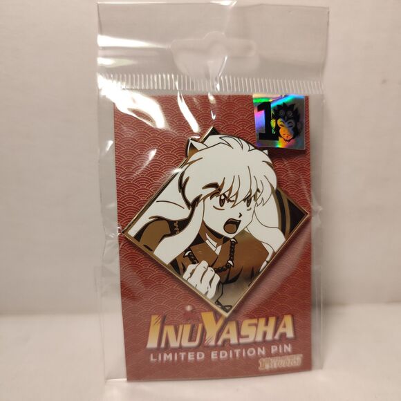 Inuyasha Jewelry - Inuyasha Limited Edition Enamel Pin Official Anime Collectible Emblem Badge